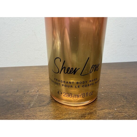 VICTORIA'S SECRET SHEER LOVE WOMEN BODY WASH SHOWER GEL 8 FL OZ - Picture 2 of 3